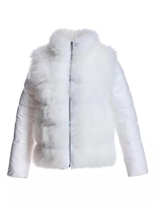 Feather Down Fur Trim Jacket Product Image