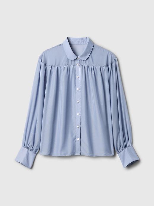 Oversized Sheer Shirt Product Image