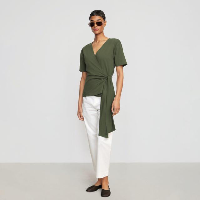 Sena Organic Cotton Wrap Tee Product Image