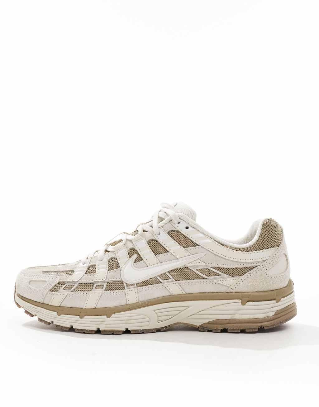 Nike P-6000 sneakers in beige and khaki Product Image