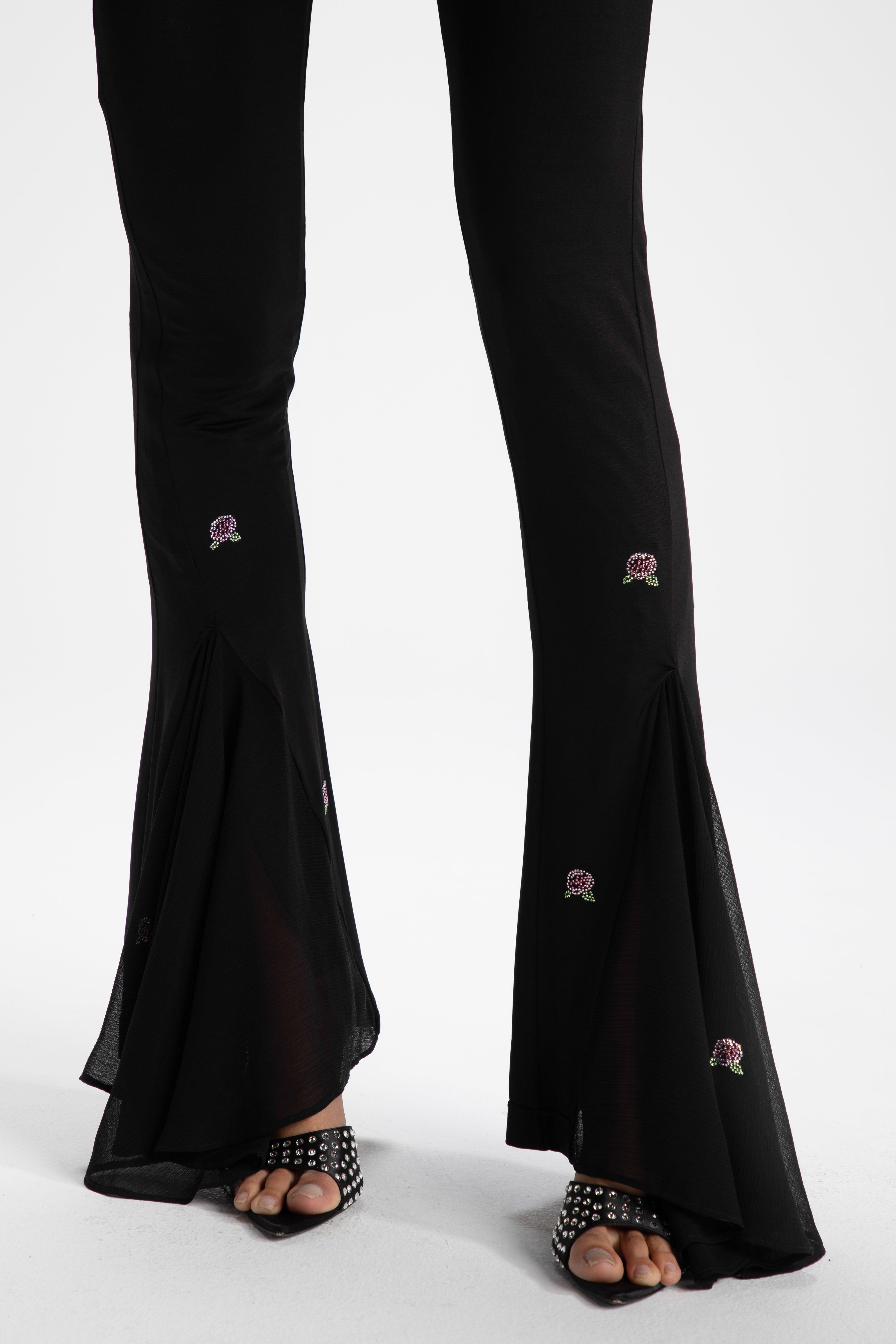 Mara Rose Pants (Black) (Final Sale) Product Image