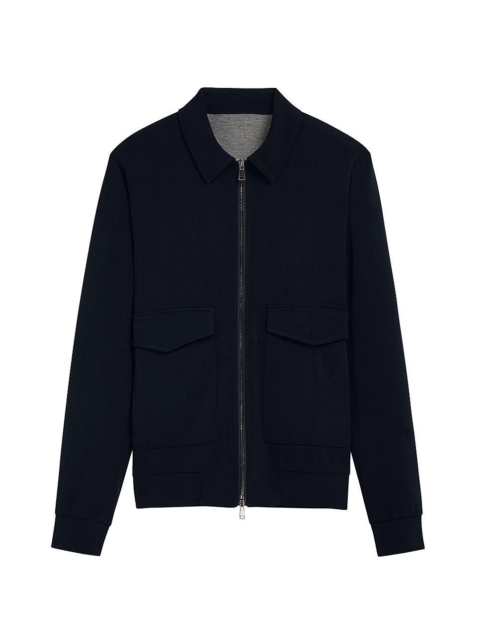 Bugatchi Knit Bomber Jacket Product Image