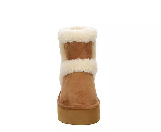 Madden Girl Womens Everett Fur Boot Product Image