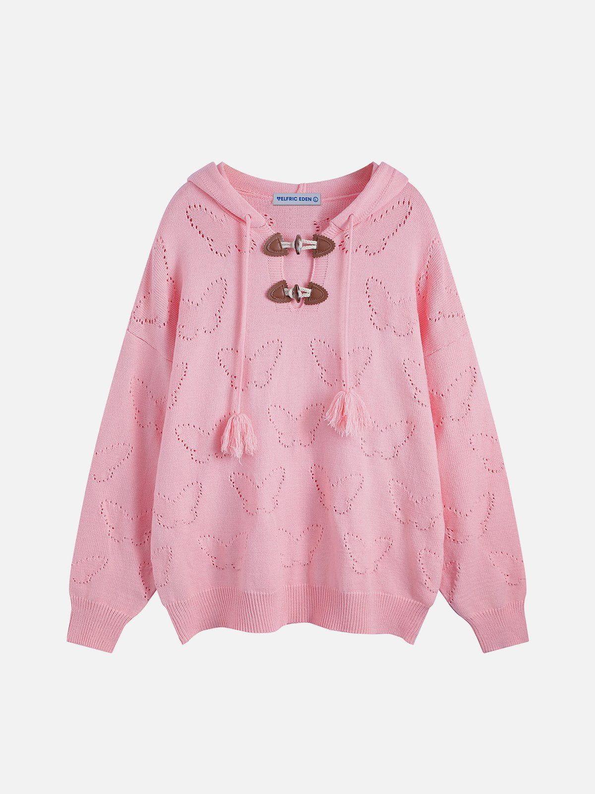 Aelfric Eden Cut-Out Butterfly Hoodie Female Product Image