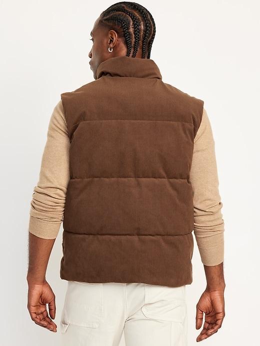 Water-Resistant Puffer Vest Product Image