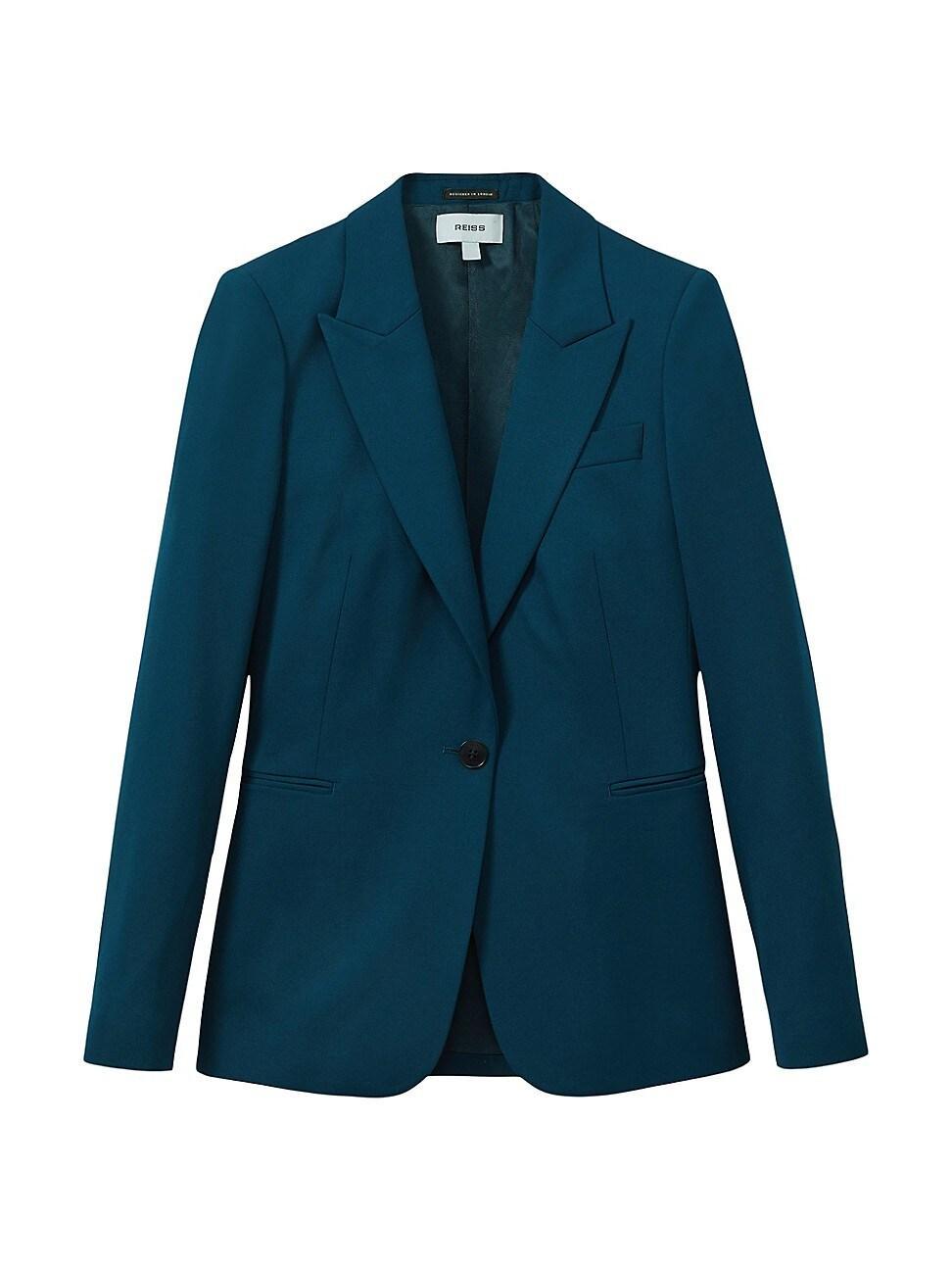 Womens Jade Wool-Blend Blazer product image