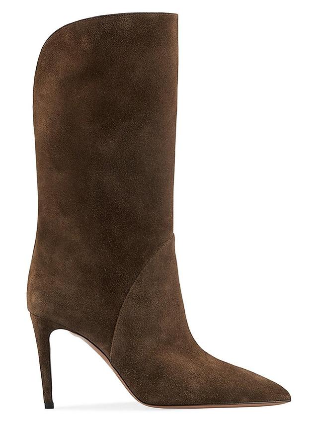 Womens Gaia 85MM Suede Mid-Calf Boots Product Image