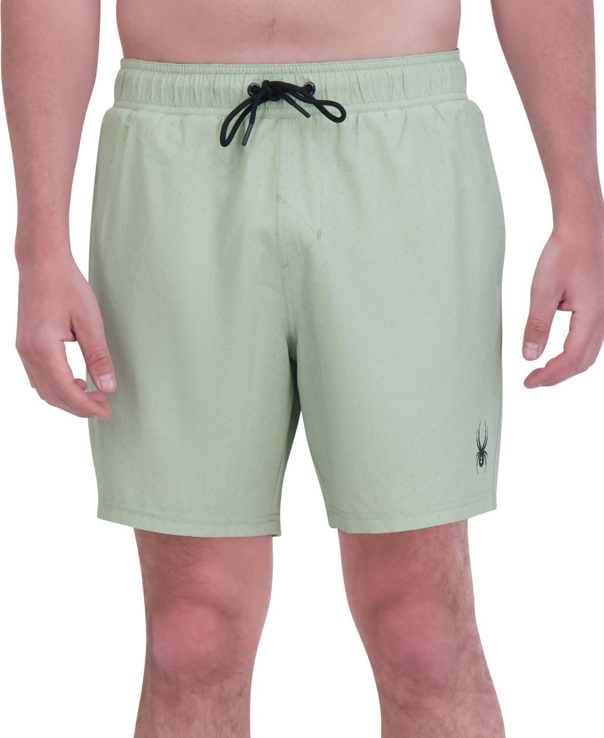 Spyder Mens Maze Print 7 Volley Shorts Product Image