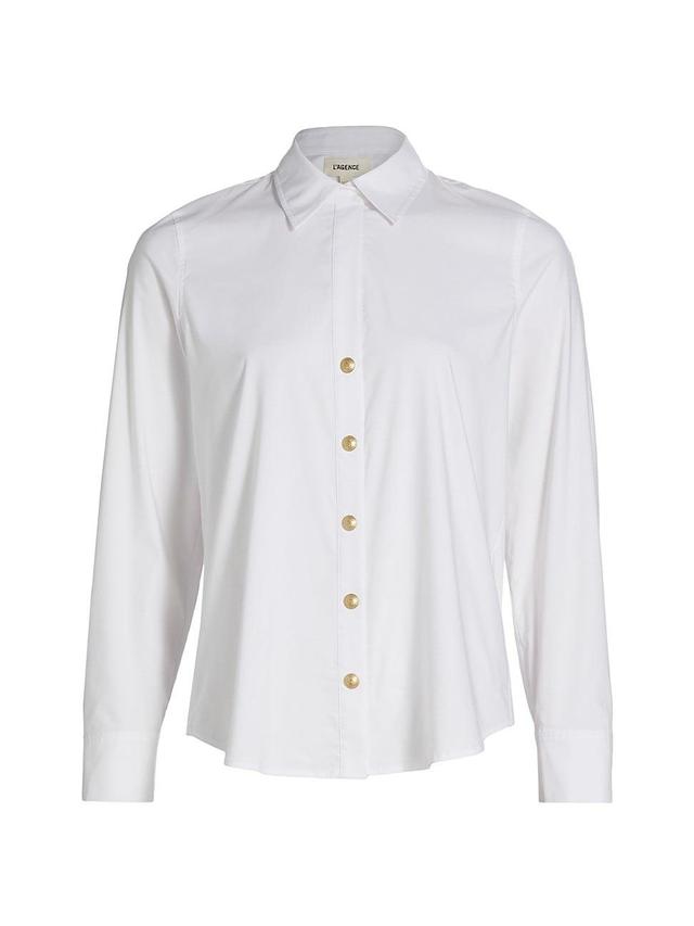 Womens Ellery Button-Front Blouse Product Image