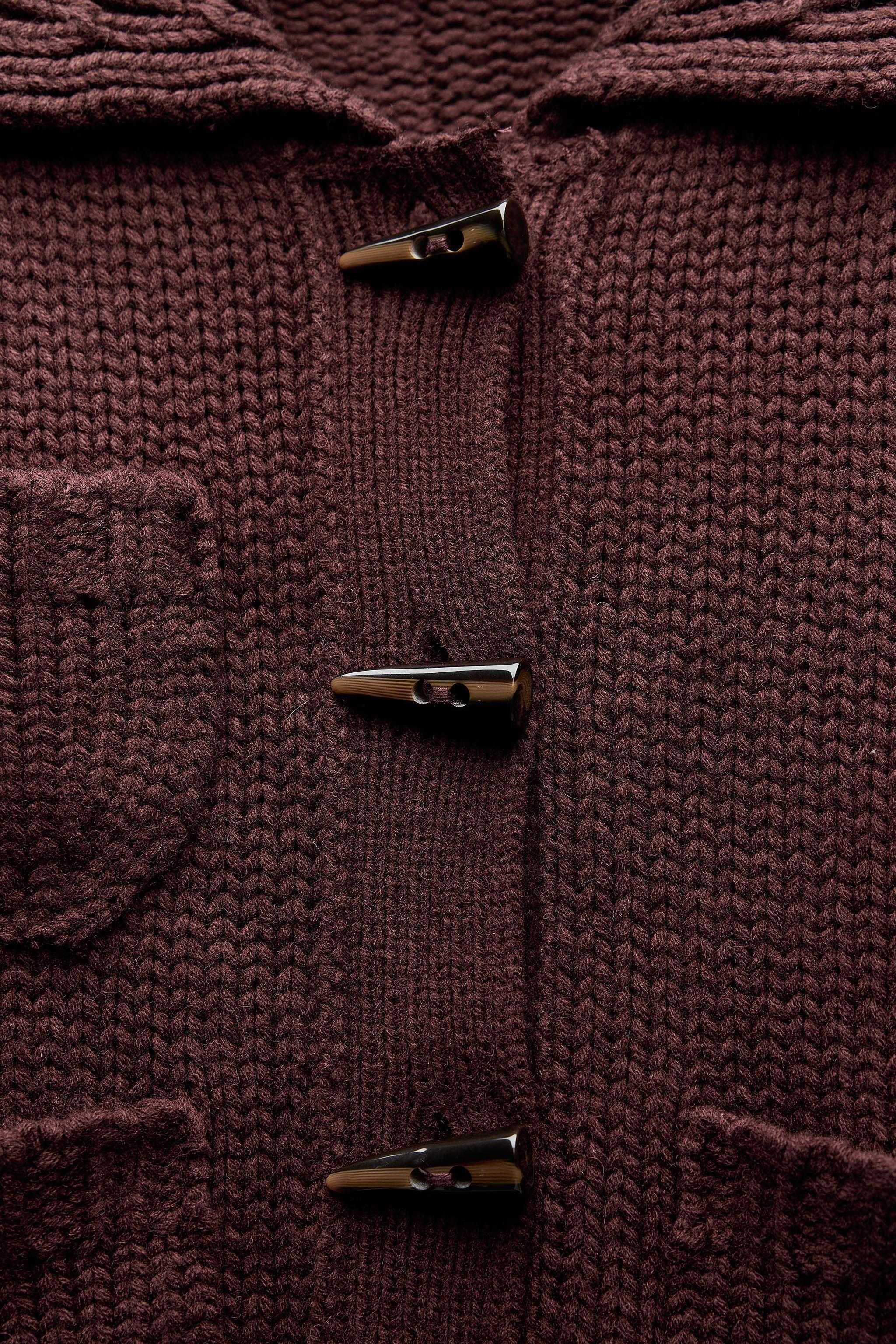 CHUNKY KNIT CARDIGAN Product Image