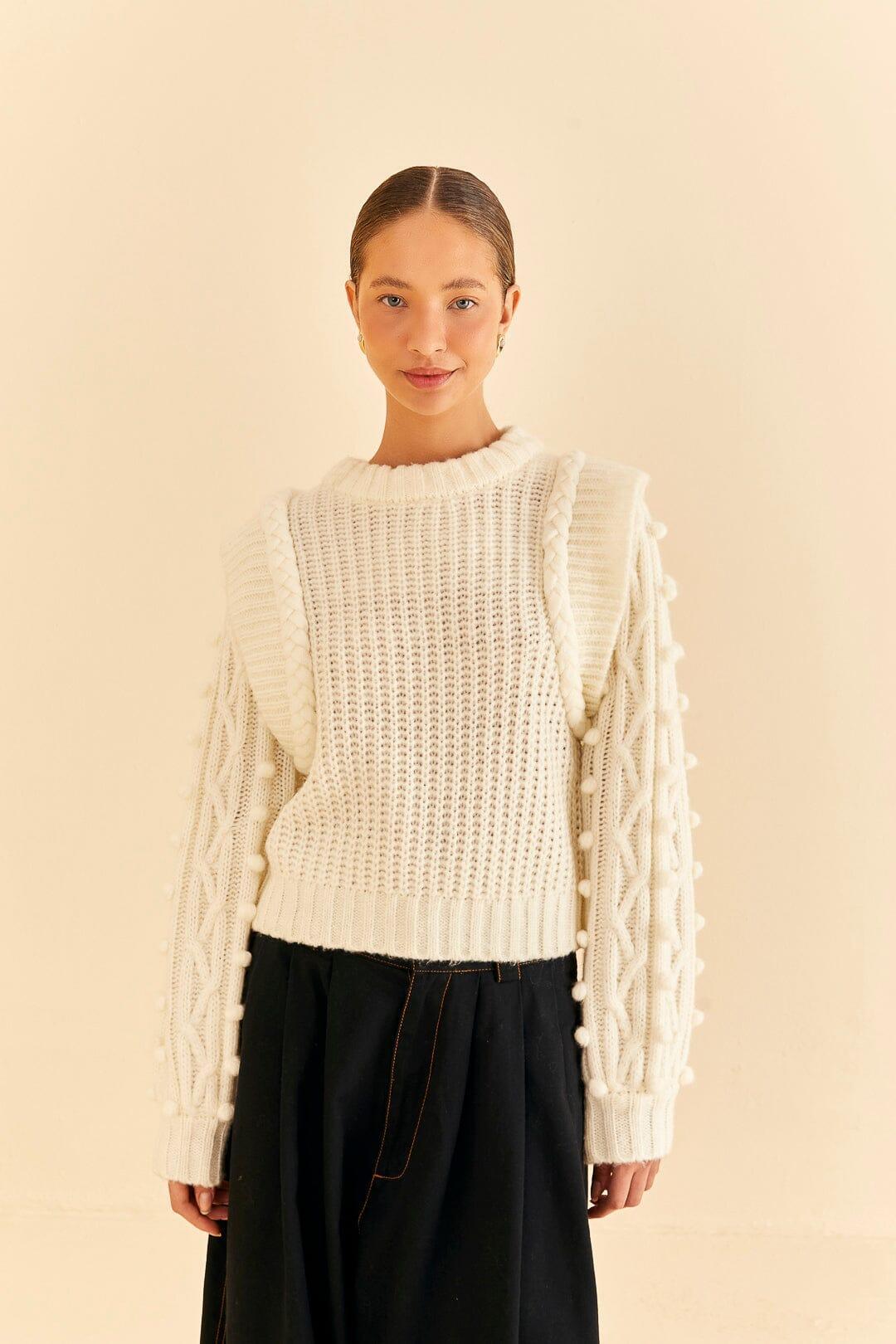 Off-White Braided Sweater Product Image