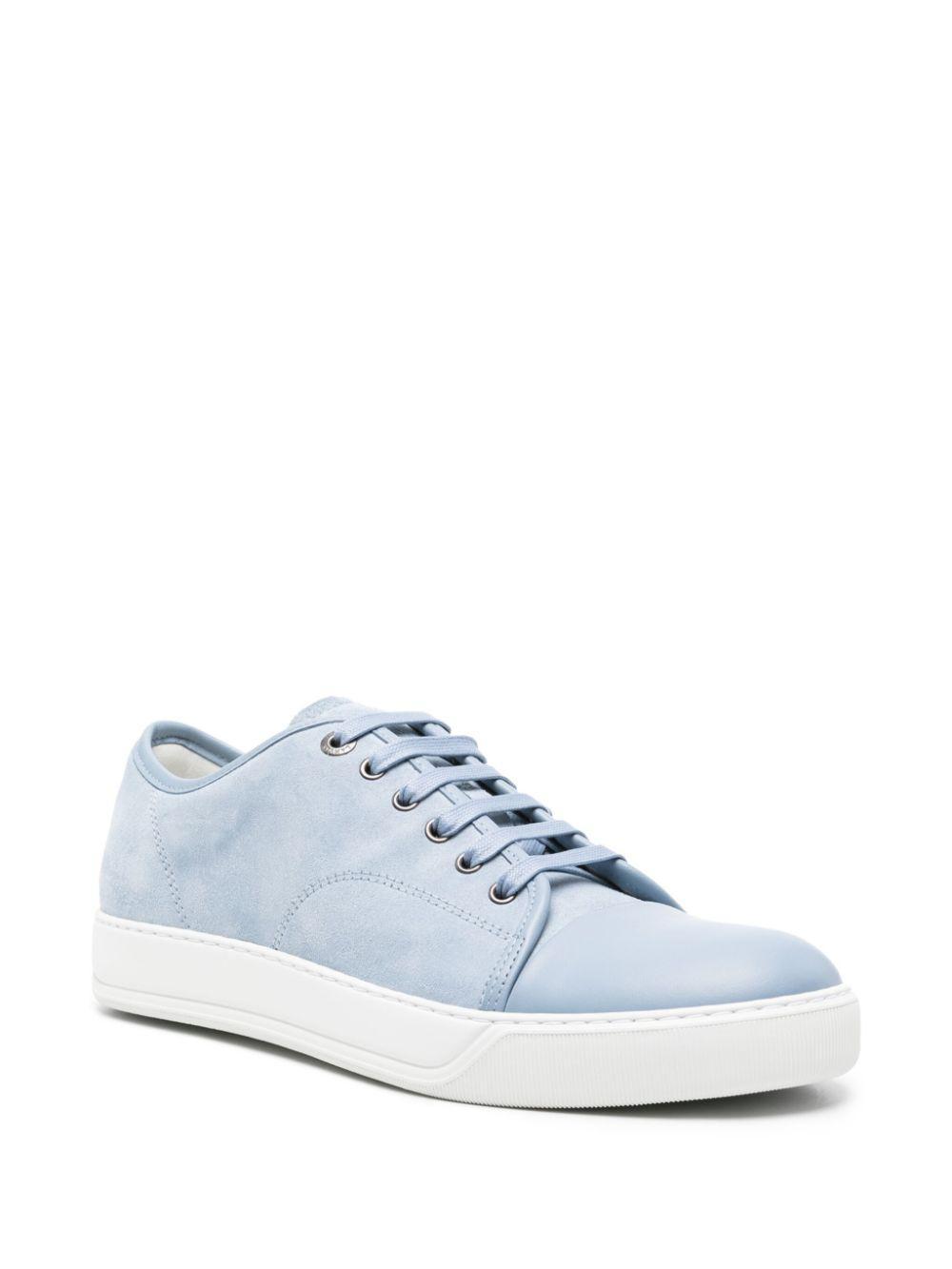 LANVIN Dbb1 Suede Sneakers In Cornflower Product Image