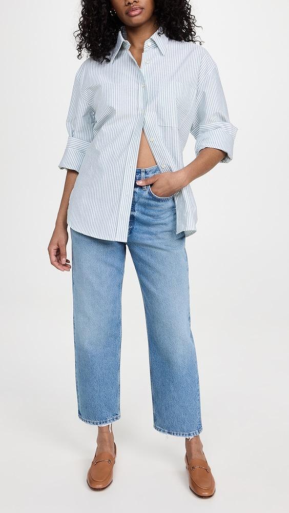 AGOLDE 90s Crop Mid Rise Straight Jeans | Shopbop Product Image