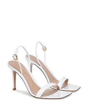 Gianvito Rossi Womens Ribbon Stiletto 85 High Heel Sandals Product Image