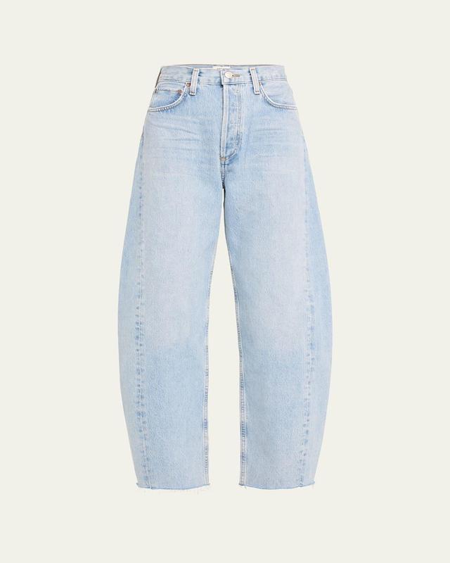 Womens Luna Raw Wide-Leg Jeans Product Image