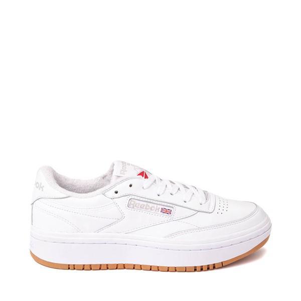 Reebok Womens Reebok Club C Double - Womens Shoes Gum/White Product Image