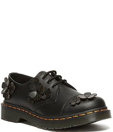 Womens Dr. Martens 1461 Flower Appliqué Casual Shoe Product Image