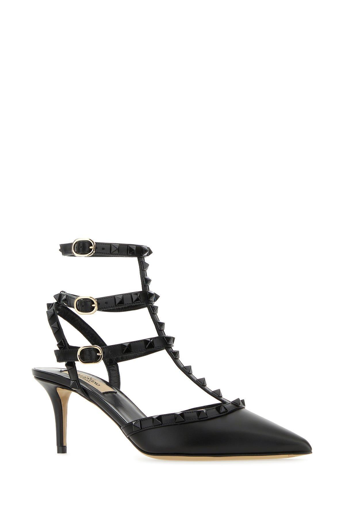 Rockstud Pumps In Nero Product Image