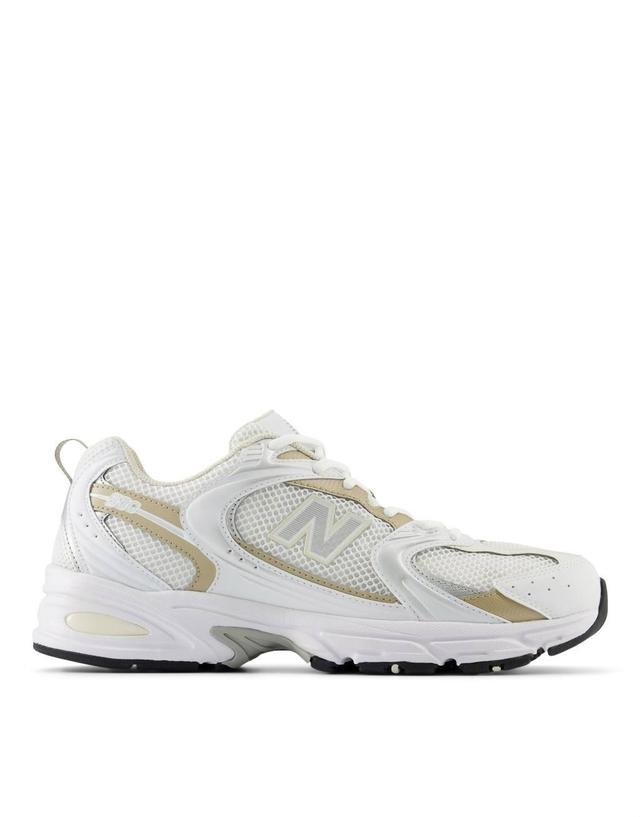 New Balance 530 sneakers in white and gold detail Product Image