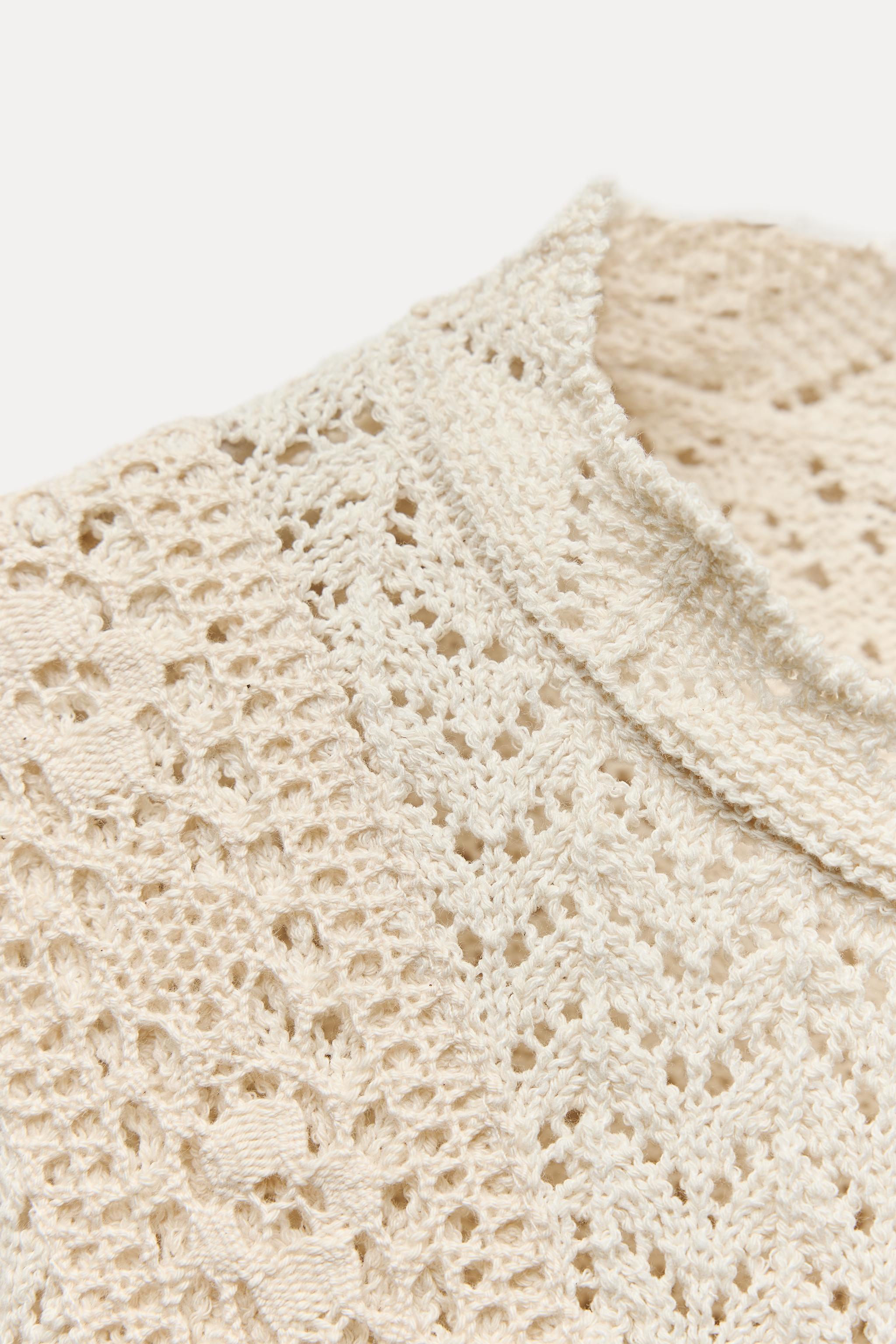 COMBINATION POINTELLE KNIT TOP Product Image