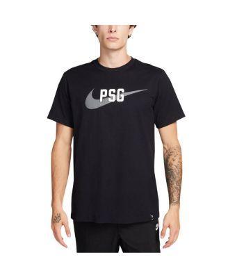 Mens Nike Black Paris Saint-Germain Swoosh T-Shirt Product Image