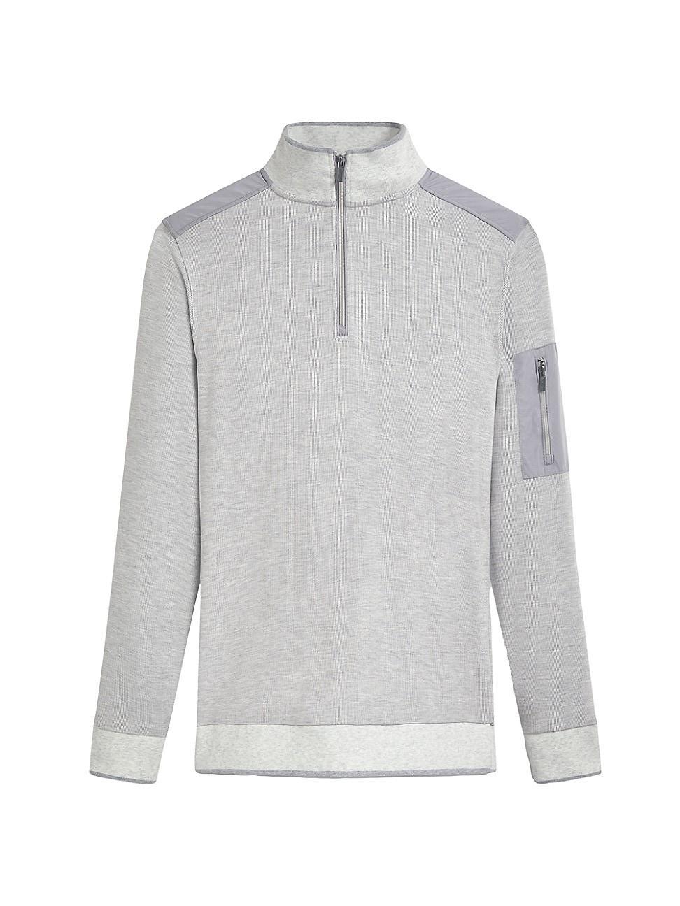 Bugatchi Quarter Zip Pullover Product Image