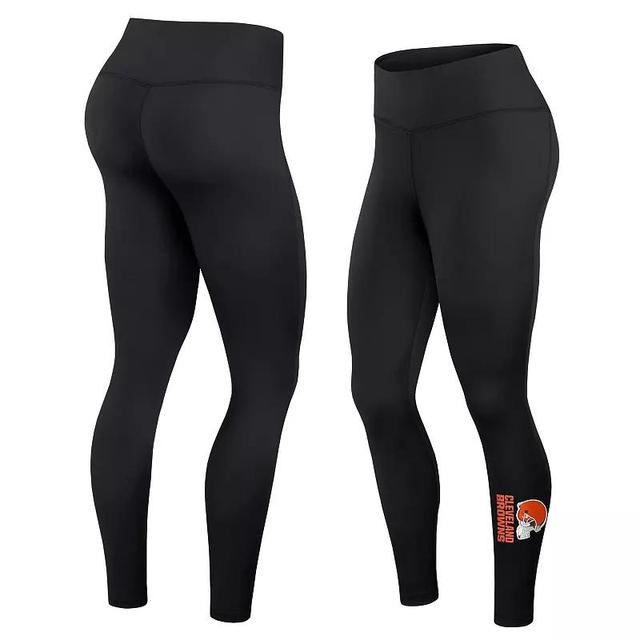 Womens Fanatics Cleveland Browns Wordmark Stacked Leggings Product Image