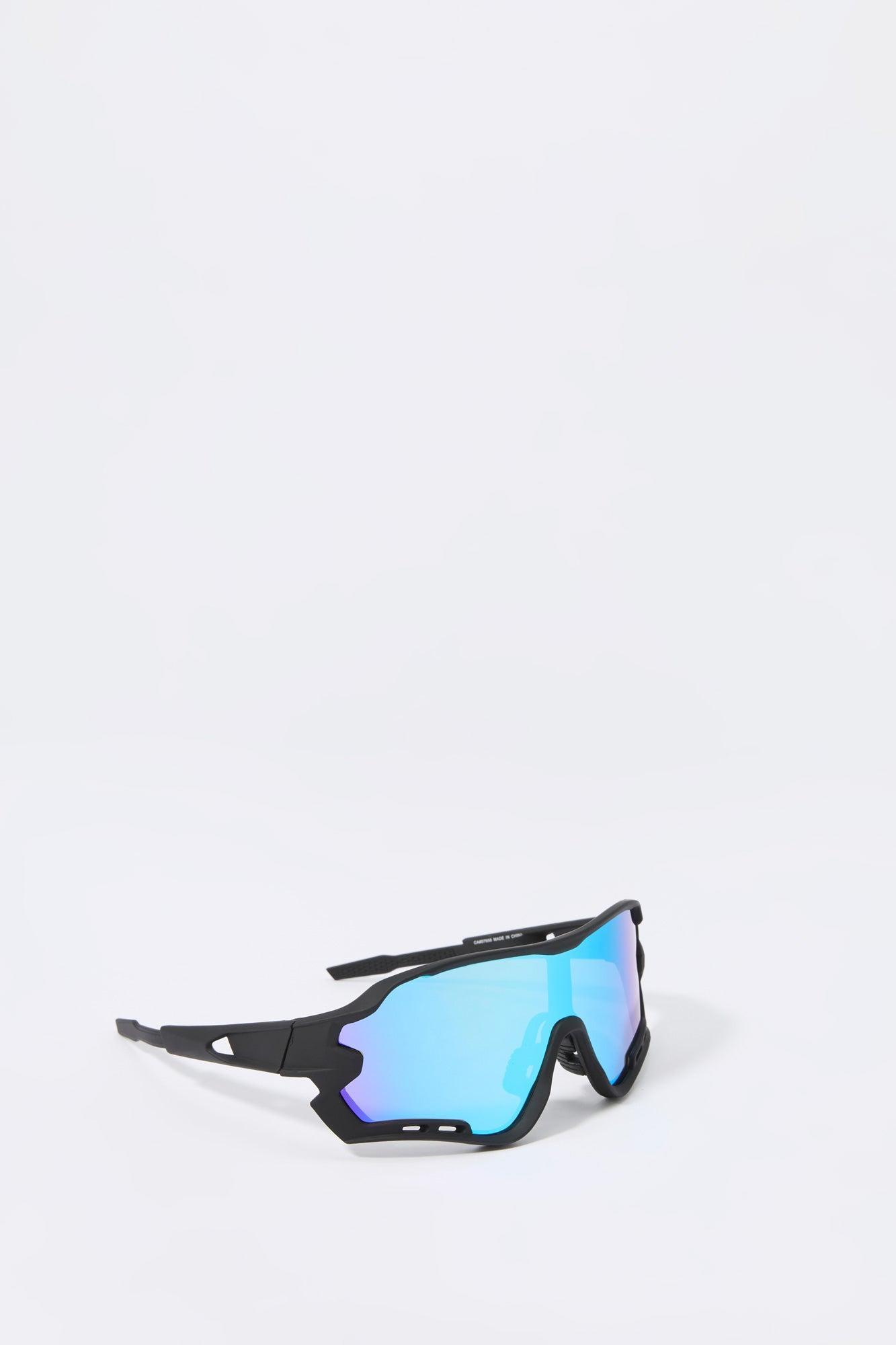 Soft Touch Sport Shield Sunglasses Male Product Image