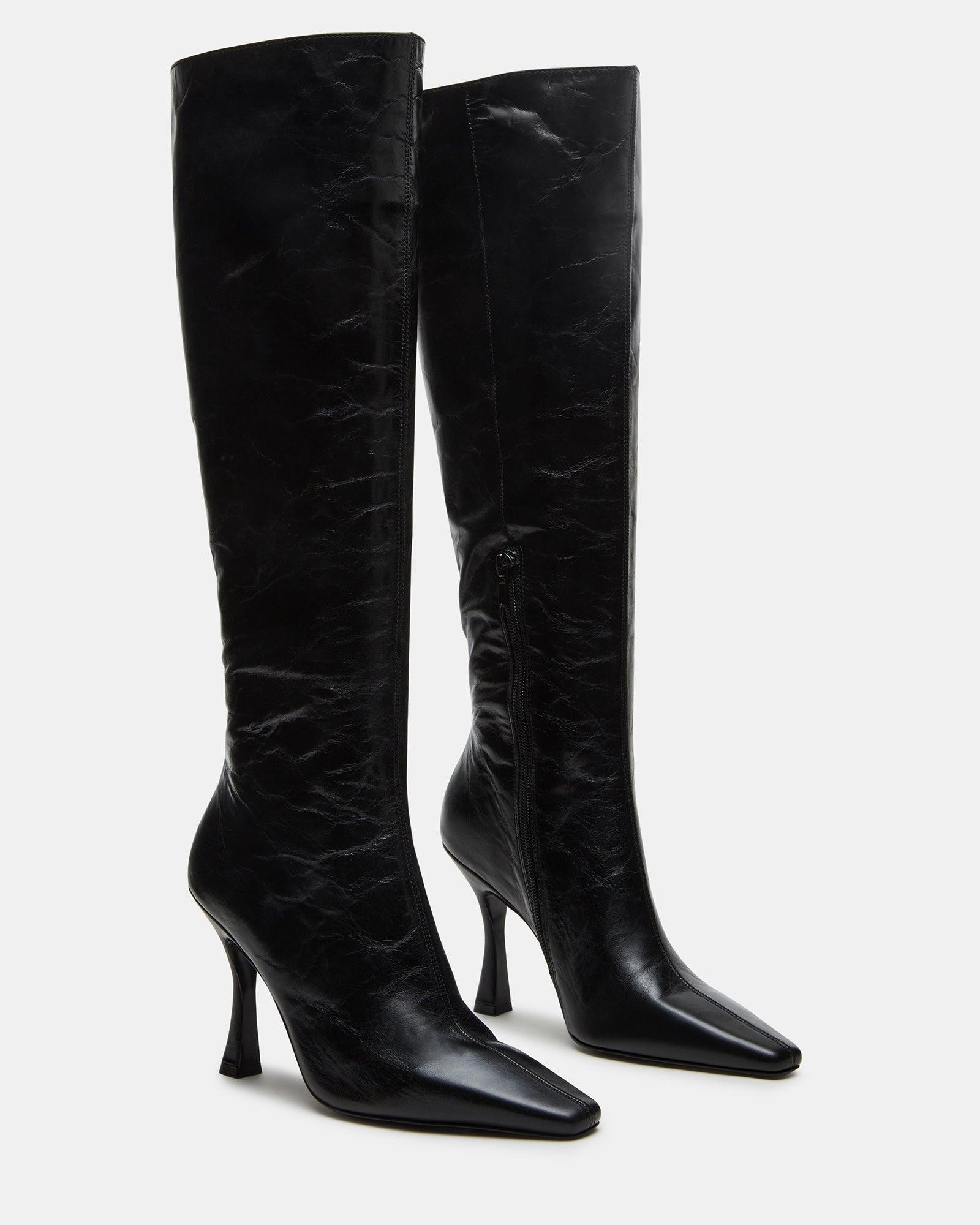 FAYE BLACK LEATHER Female Product Image