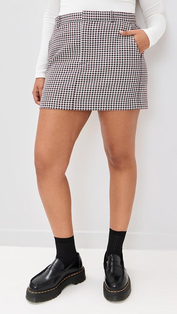 Madewell Postage Stamp Mini Skirt | Shopbop Product Image