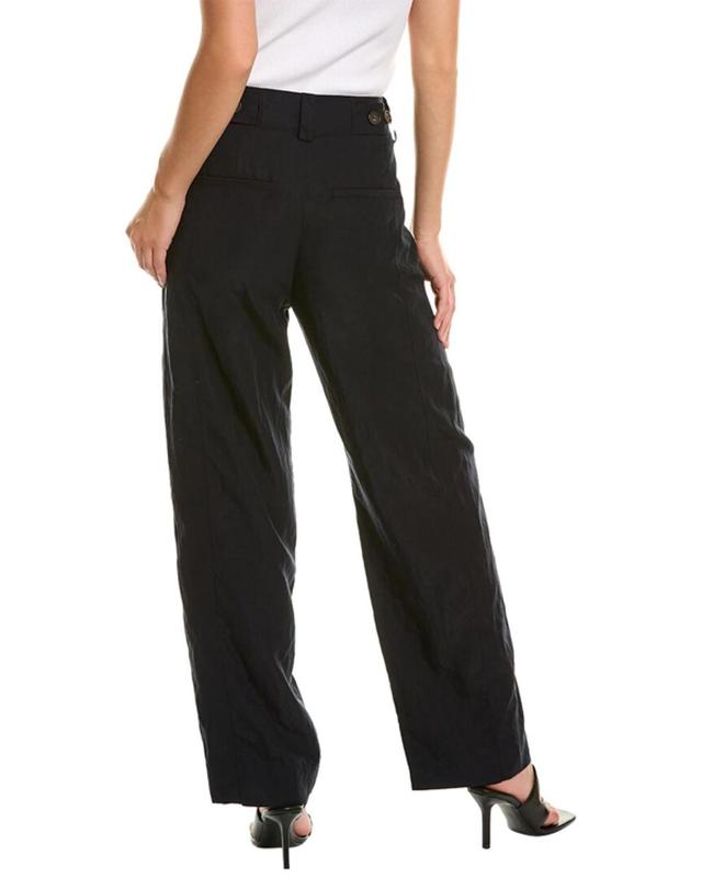 VINCE High Waist Seamed Fluid Pant In Blue Product Image