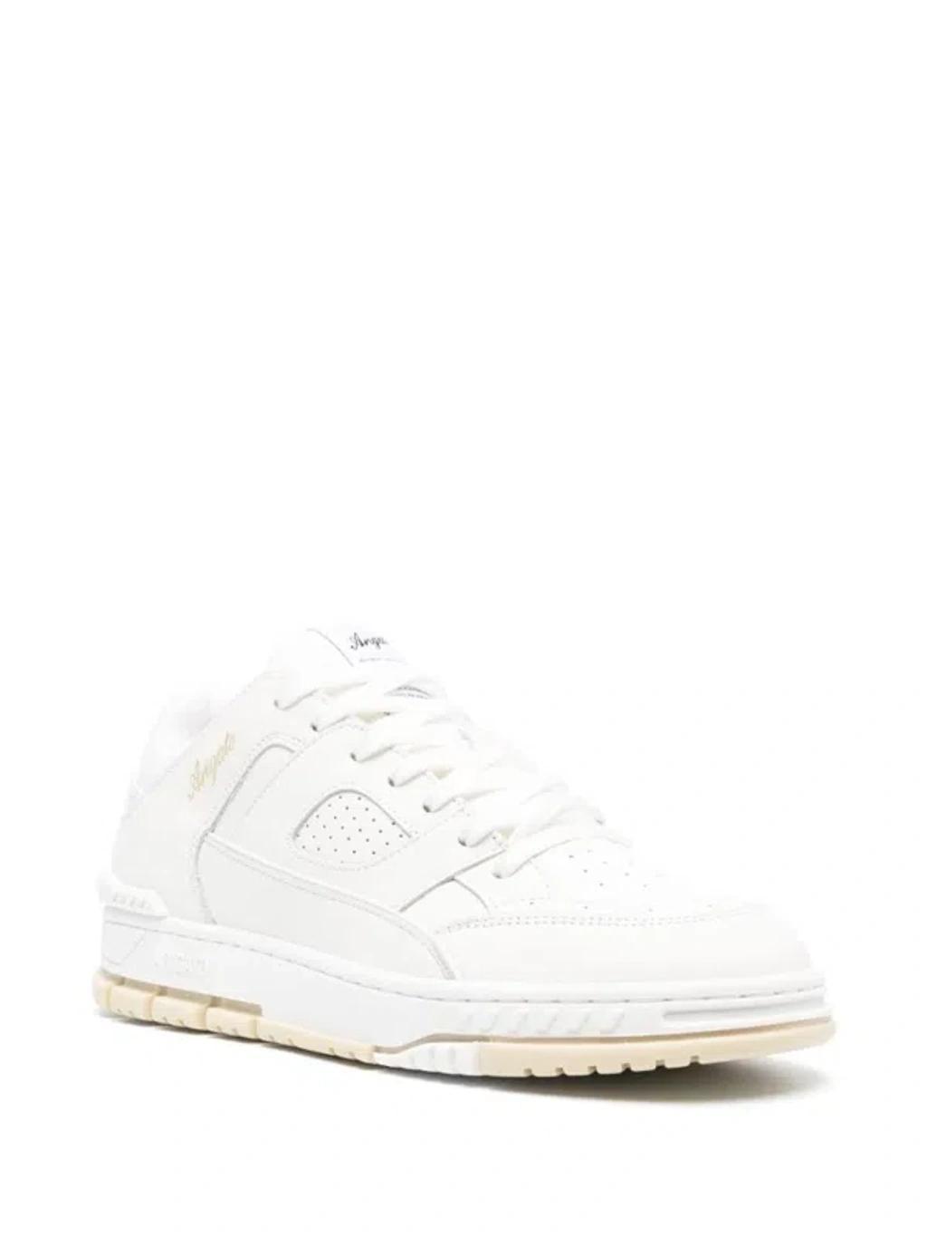 AXEL ARIGATO Area Lo White Sneakers In White Leather Product Image