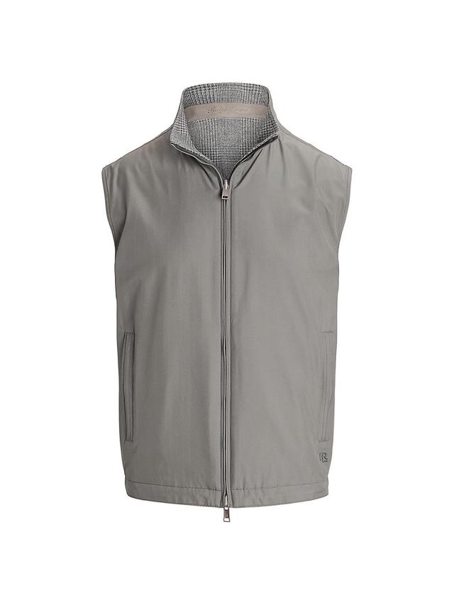 Mens Reversible Zip-Front Vest Product Image