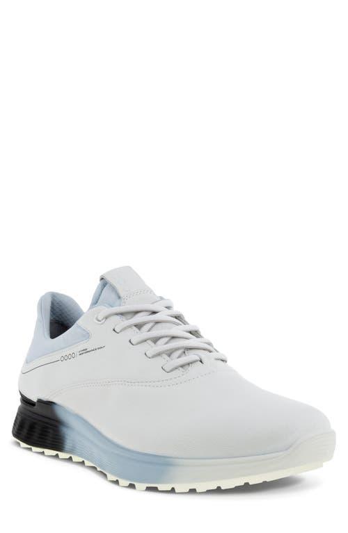 ECCO Mens S-Three Waterproof Leather Golf Shoes Product Image