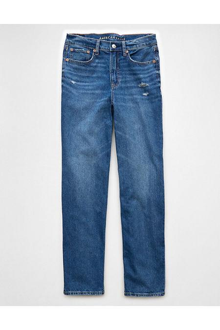 AE Strigid Super High-Waisted Baggy Straight Jean Women's product image