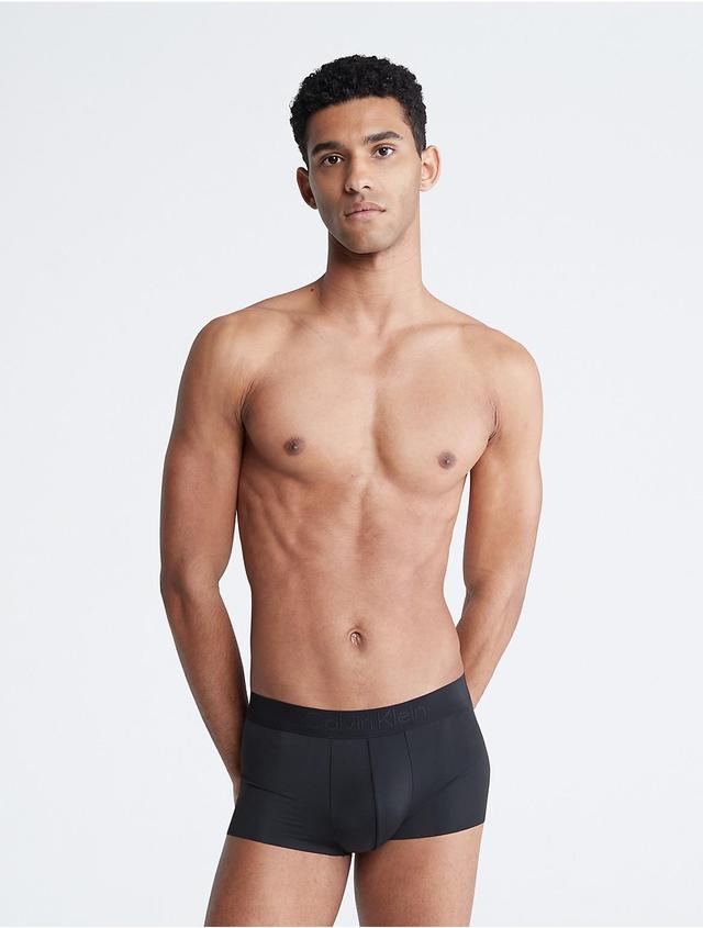 Calvin Klein Mens CK Black Low Rise Trunk - Black - L Product Image