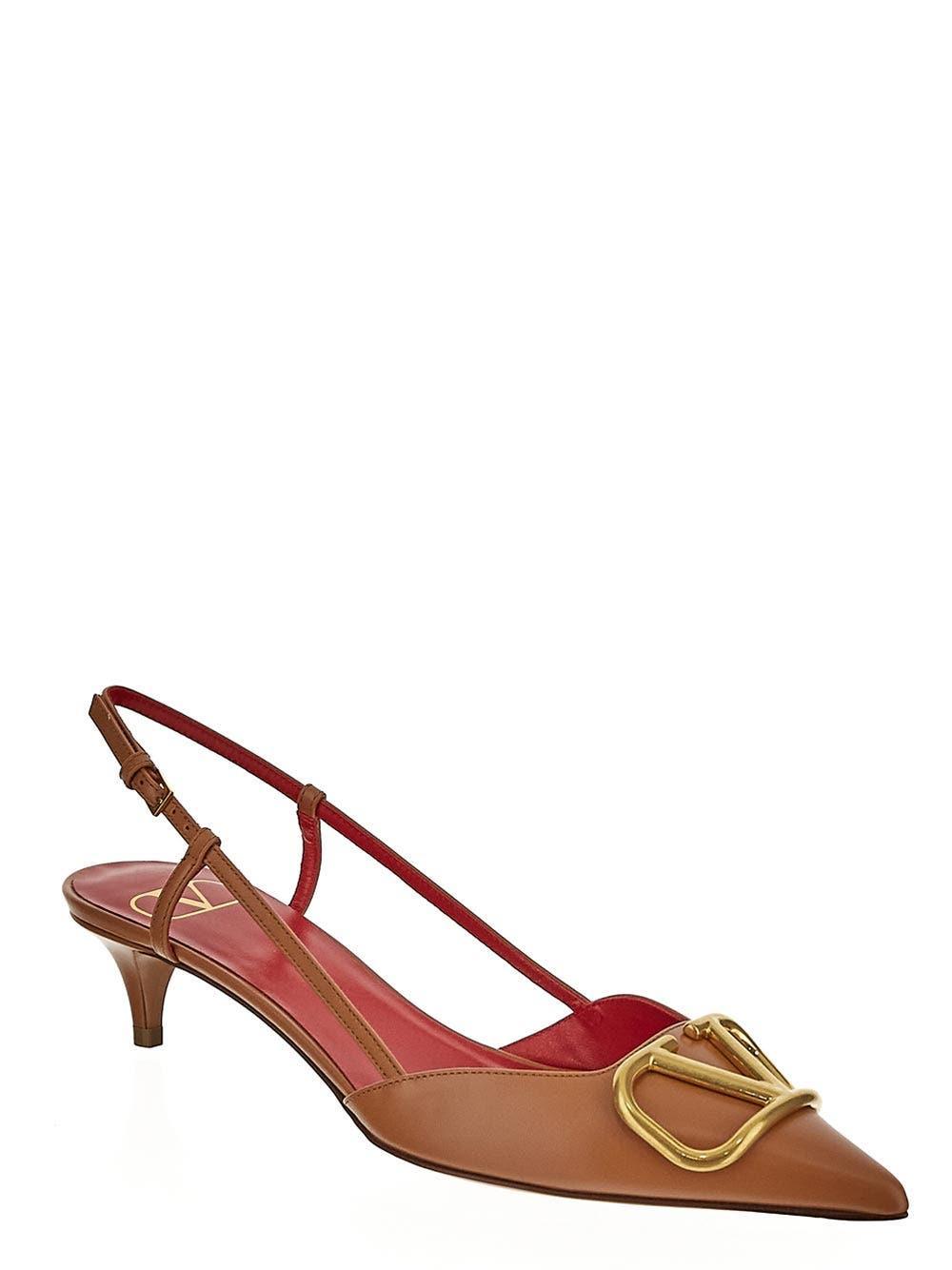 VALENTINO GARAVANI Logo Shoe In Beige Product Image