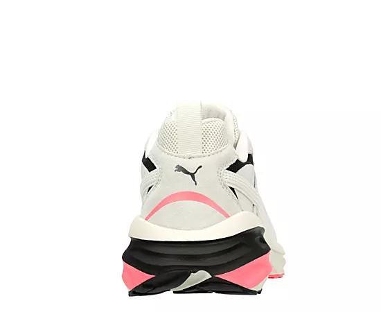 Womens PUMA Hypnotic LS Athletic Shoe - Vapor Gray / Black / Neon Coral Product Image