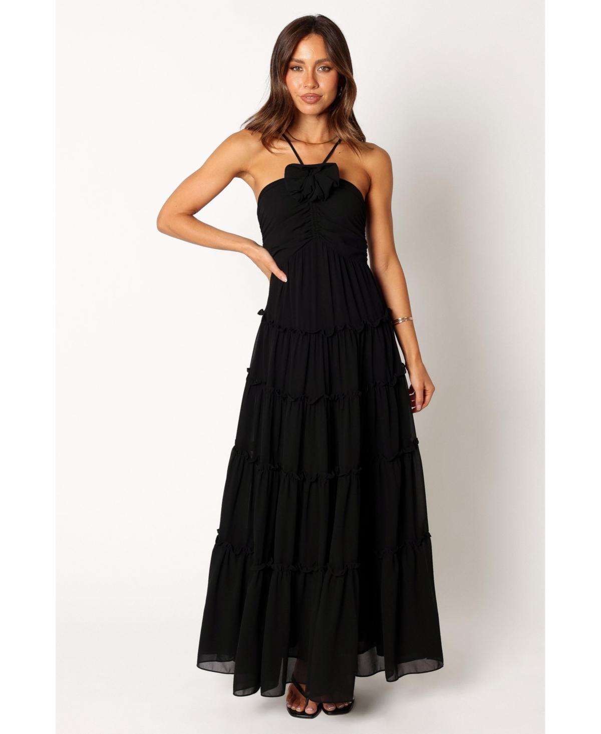 Dottie Halter neck Womens Maxi Dress Product Image