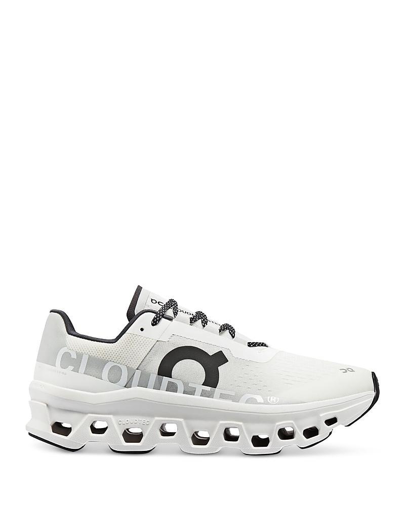 On Mens On Cloudmonster - Mens Running Shoes Blue/White Product Image