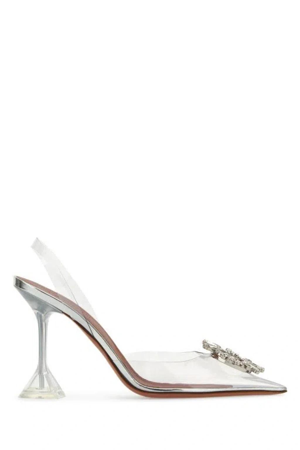 AMINA MUADDI Begum Slingback Pumps In White product image