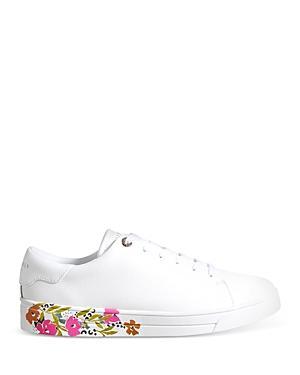 Ted Baker Womens Sheliie Floral Print Trainer Sneakers Product Image