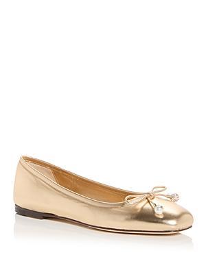 Womens Elme Leather Ballerina Flats Product Image