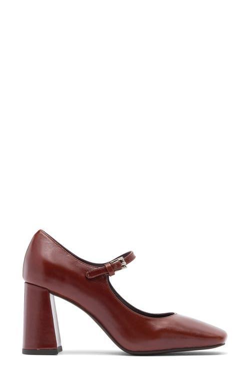 JEFFREY CAMPBELL Bourdin Mary Jane Pump In Brown Product Image