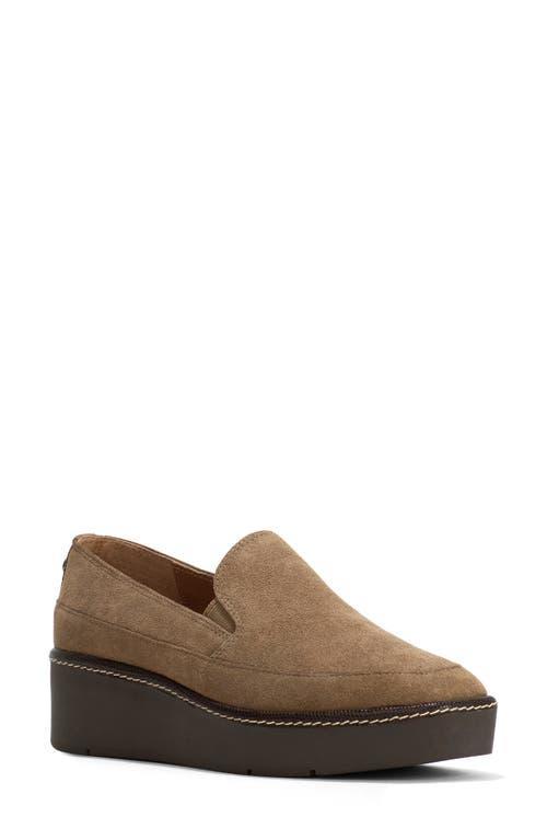 Donald Pliner Wallis Suede Wedge Loafers Product Image