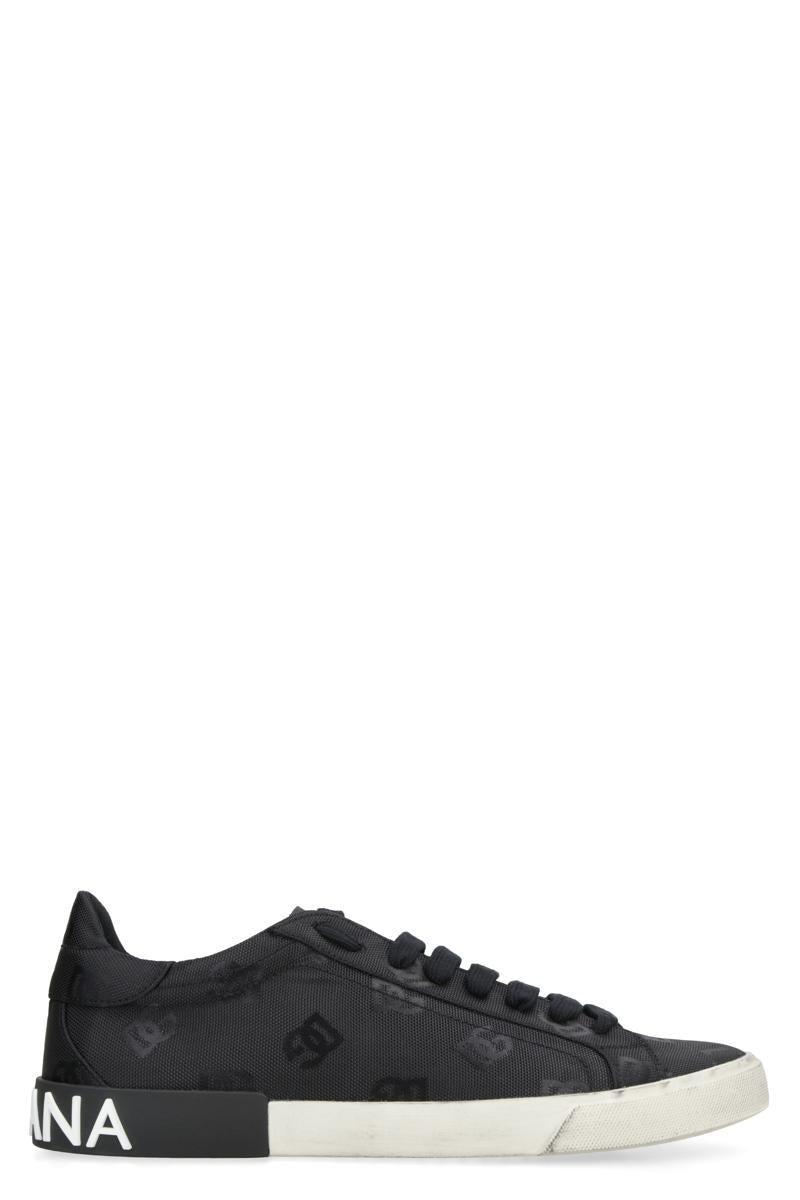 Portofino Low-top Sneakers In Black Product Image