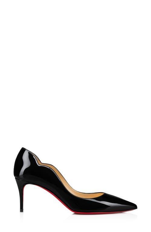 CHRISTIAN LOUBOUTIN Womens Black Hot Chick 100 Patent-leather Courts Product Image