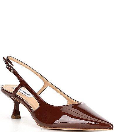 Steve Madden Legaci Patent Kitten Heel Slingback Pumps Product Image