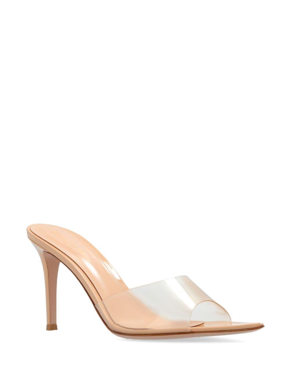 Neutral Elle 85 Mules In Neutrals Product Image