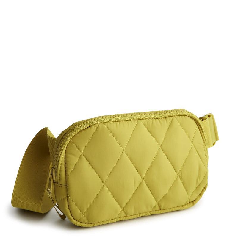 Vera Bradley Woodward Small Belt Bag Women in Yellow Product Image